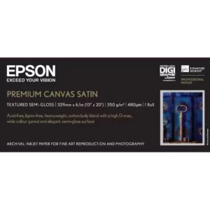 C13S041845 Epson Premium Canvas Satin 13''