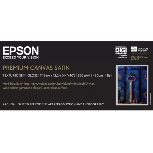 C13S045065 Epson Canvas Satin 44''