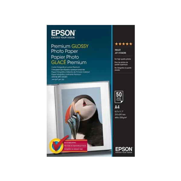 C13S041624 Epson Premium Glossy Photo Paper A4
