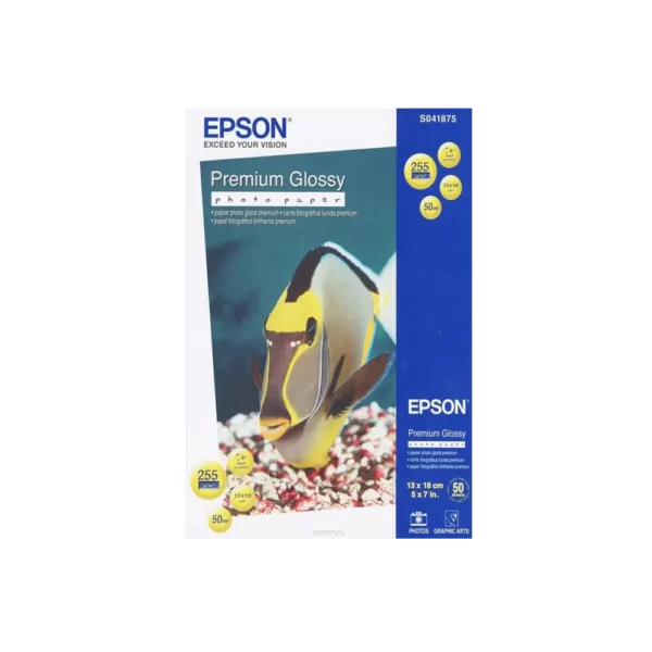 C13S041875 Epson Premium Glossy Photo Paper 13x18cm