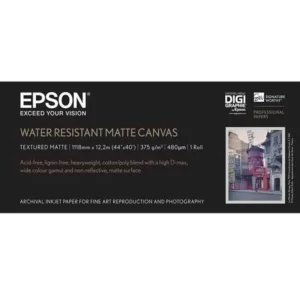 C13S042016 Epson WaterResistant Matte Canvas Roll