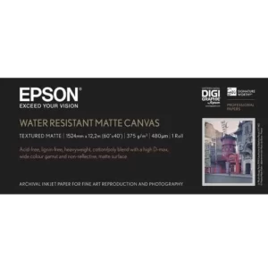 C13S045064 Epson WaterResistant Matte Canvas Roll