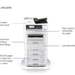 Epson WorkForce WF C879R Office Printer Features