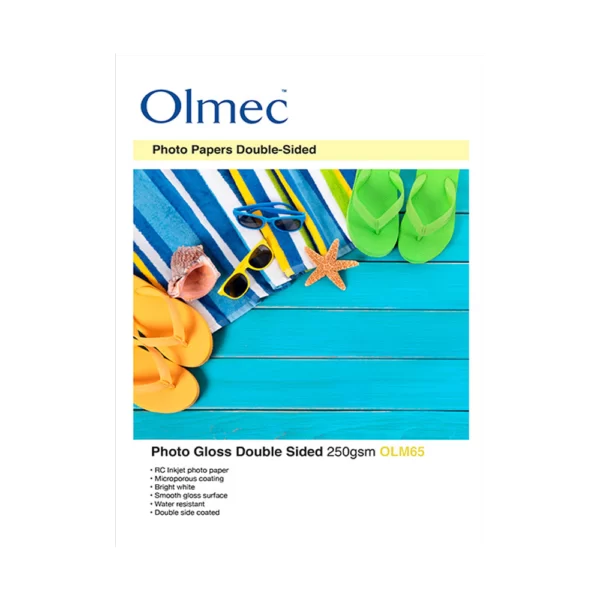 OLM 65 Olmec Photo Gloss Double Sided 250gsm