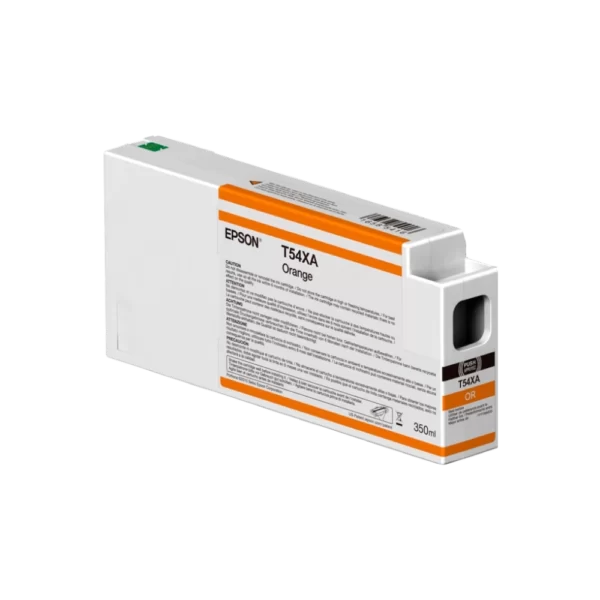 C13T54XA00 Epson Singlepack Orange UltraChrome HDXHD 350ml Ink
