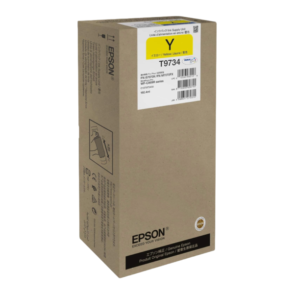 C13T973420 Epson WorkForce Yellow XL Ink Cartridge