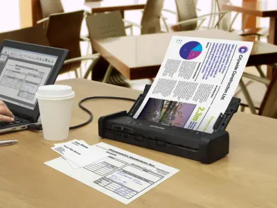 DS-310 Portable Document Scanning