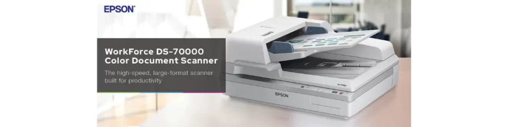 Large format office scanner