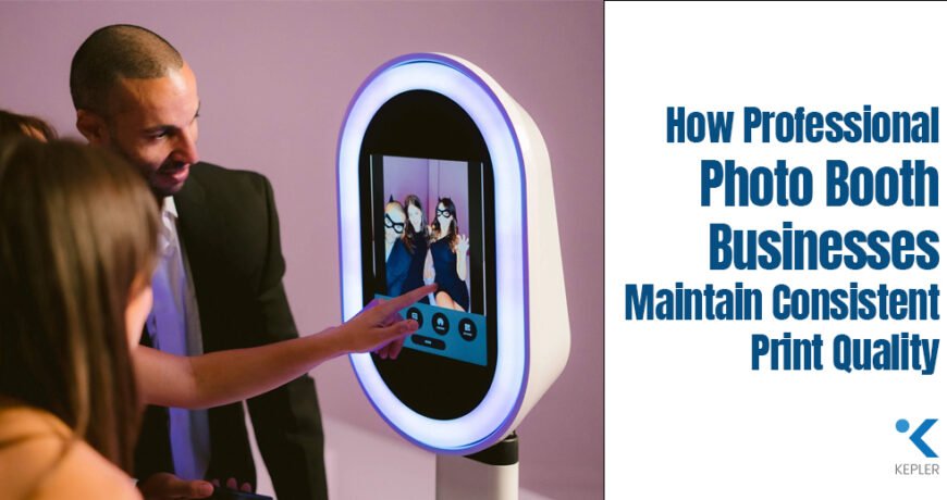 How Professional Photo Booth Businesses Maintain Consistent Print Quality