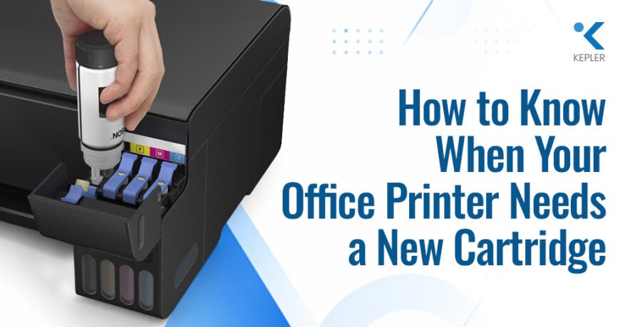How to Know When Your Office Printer Needs a New Cartridge