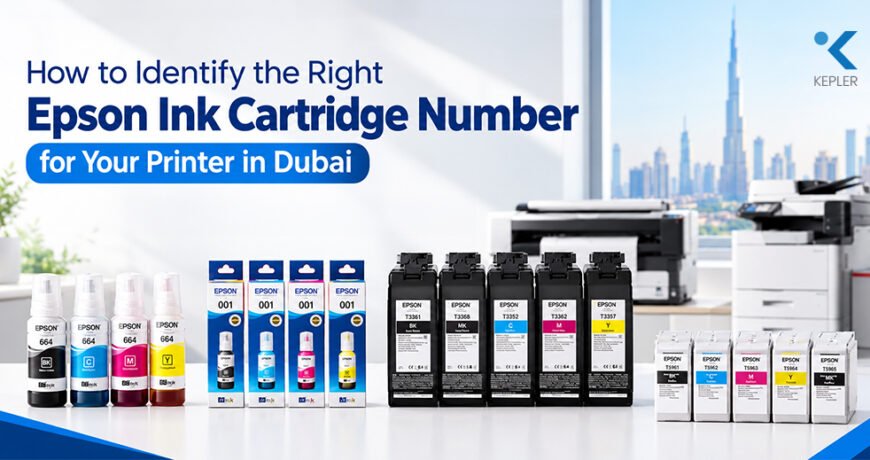 How to Identify the Right Epson Ink Cartridge Number for Your Printer in Dubai